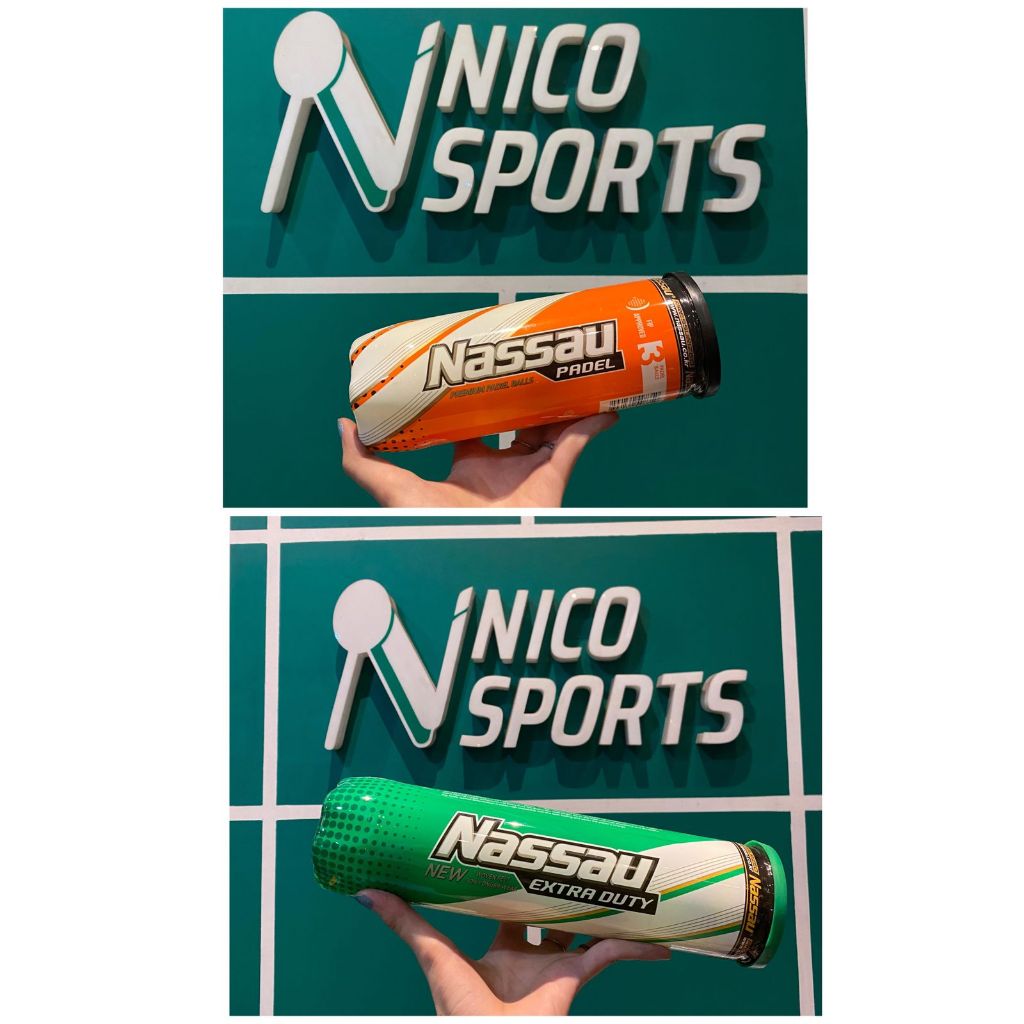 Bola Tennis dan Padel Nassau