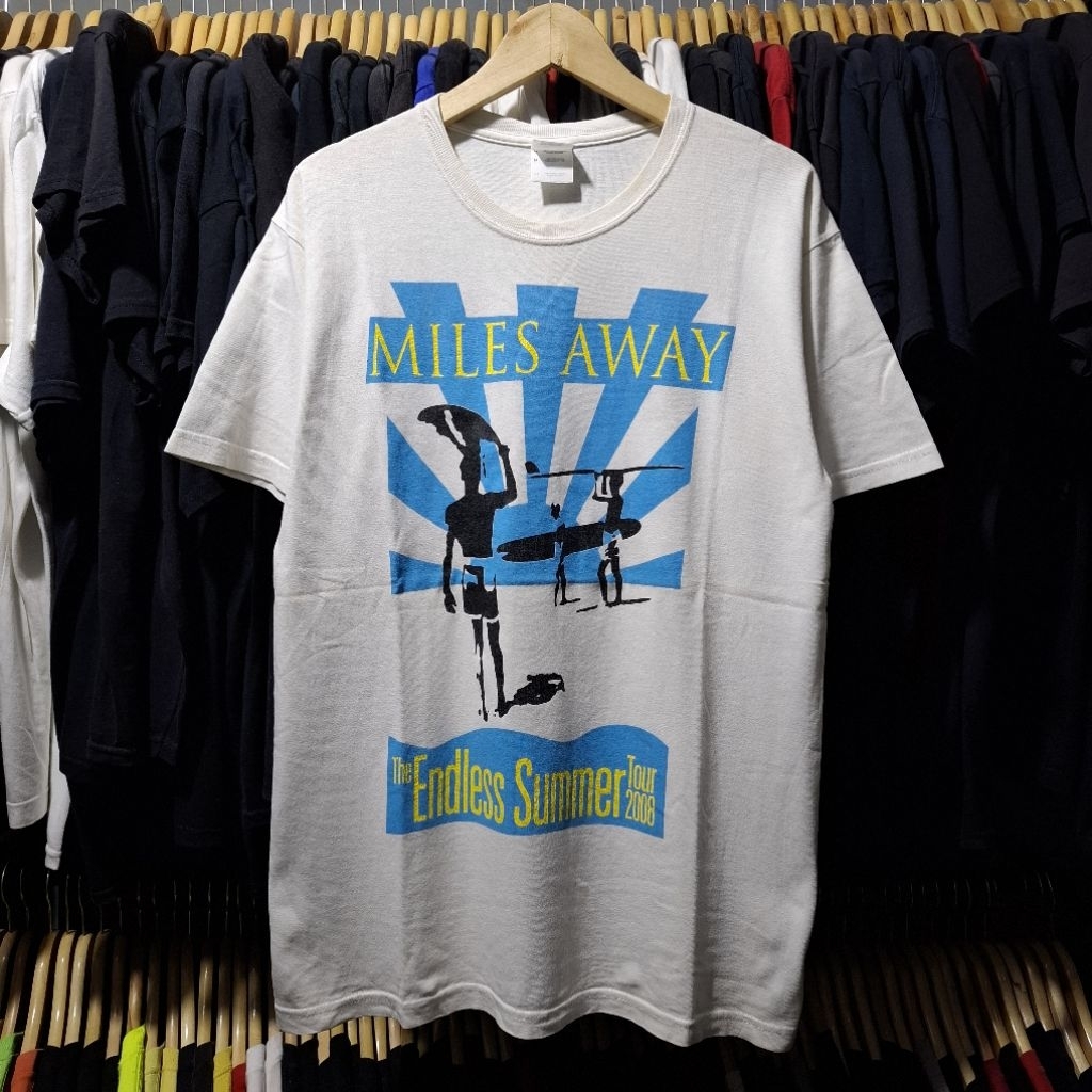 kaos band MILES AWAY world tour 2008 original