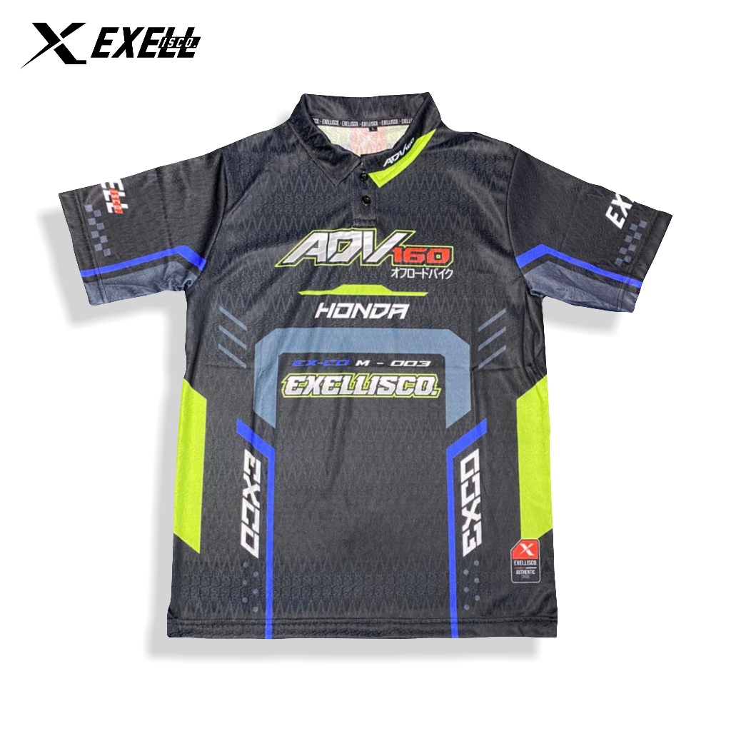 Jersey Honda ADV 160 EXELISCO Original – Kaos Motor Racing Premium Unisex
