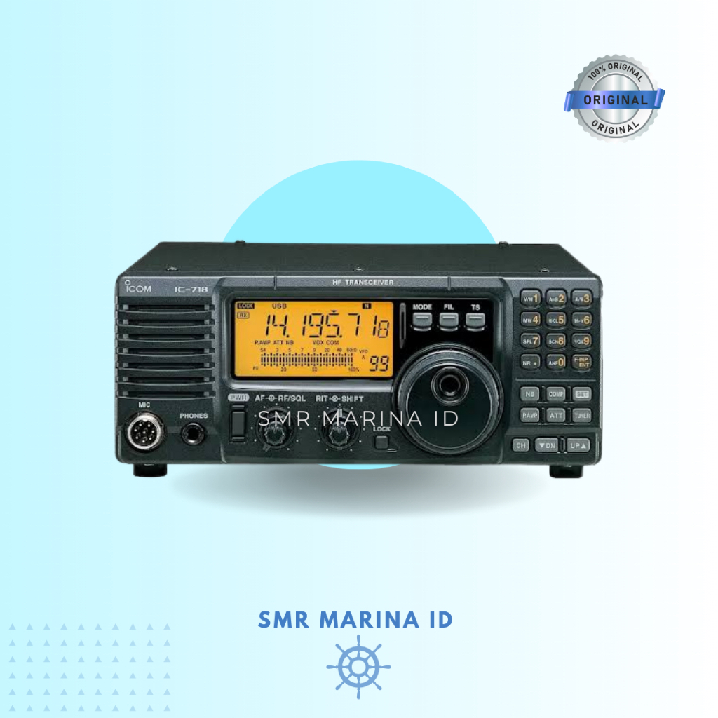ICOM IC-718 Radio SSB HF Transceiver IC-718 Original Garansi