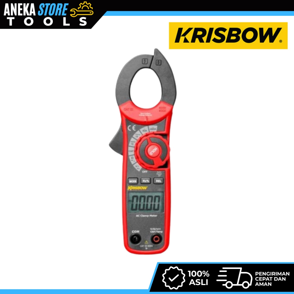 Krisbow Clamp Meter Tang Ampere Ac 400A