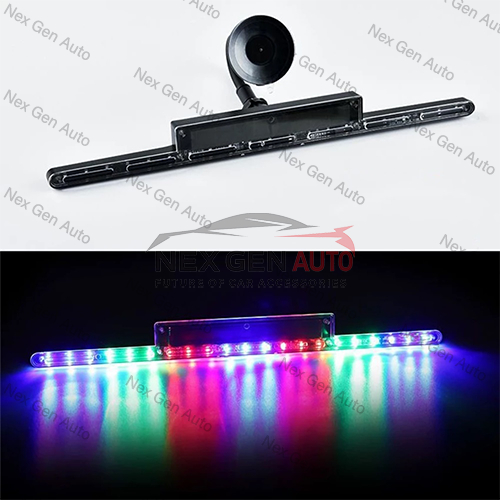 Lampu LED RGB Bagasi Mobil Stop Sein Lampu LED Rem dekorasi Tempel Kaca Belakang Mobil
