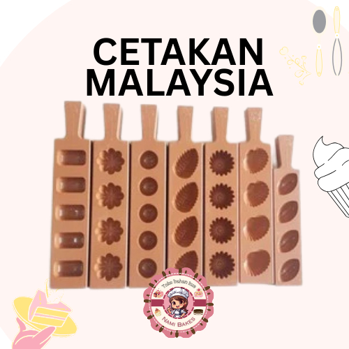 Cetakan Malaysia Kue Nenas Nastar Kue Bangkit