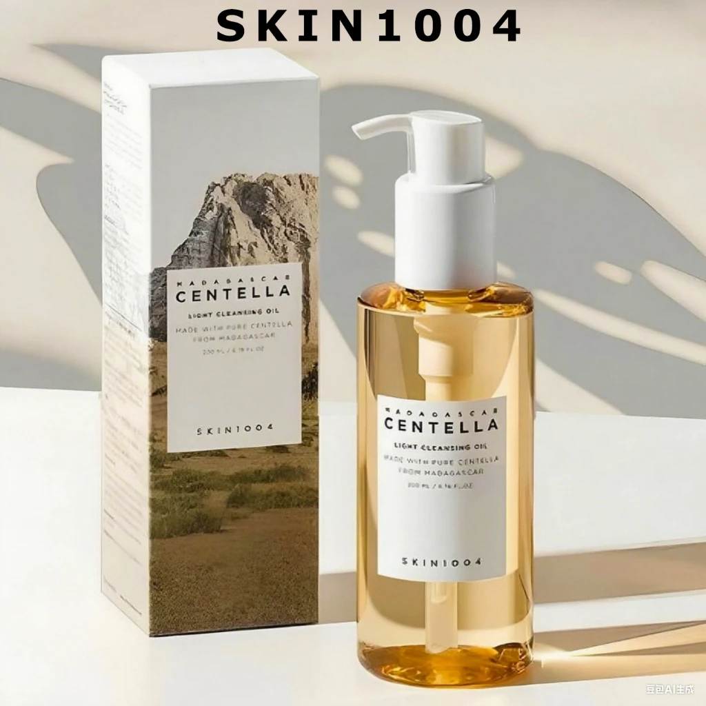 SKIN1004 Madagascar Centella Light Cleansing Oil 200ml / Hypoallergenic Sebum Care / Blend Of Botani