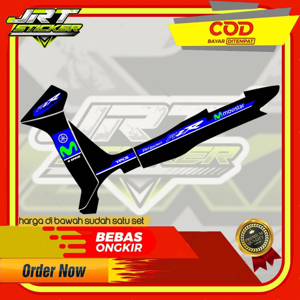 Sticker Striping FIZ R 03 - Sticker Striping Variasi Motor FIZ R
