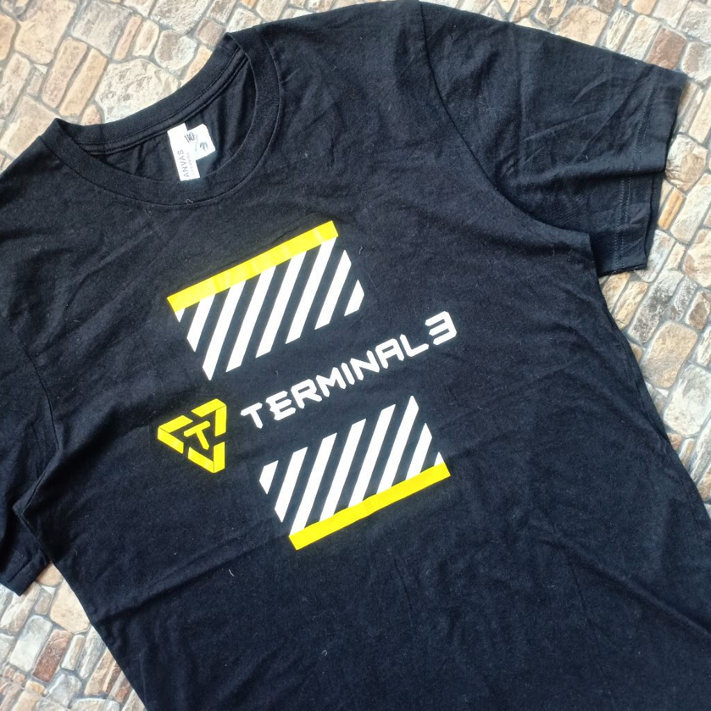 Kaos fashion pria bahan katun preloved branded