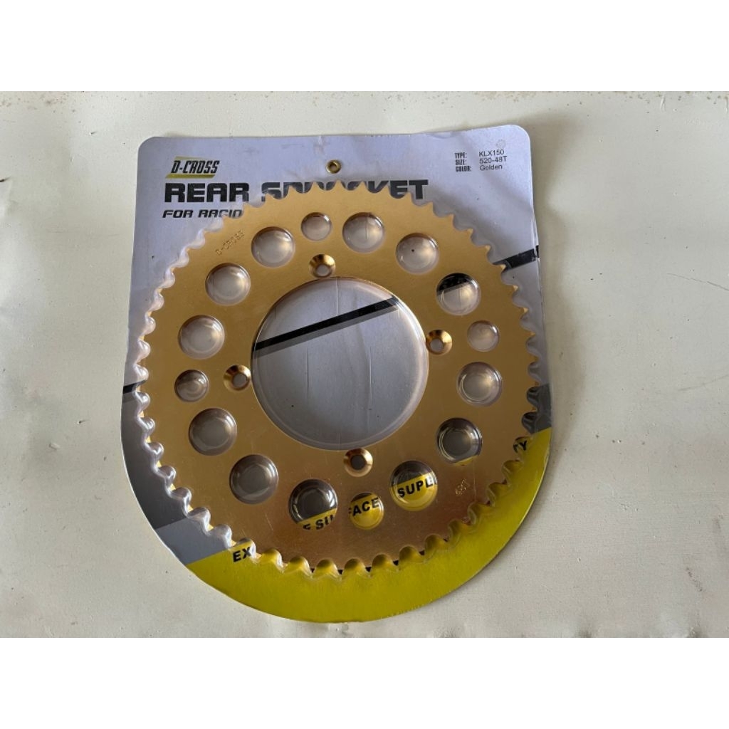 Gear belakang trabass klx 520 Dcrosss 520-48T/ 520-50T