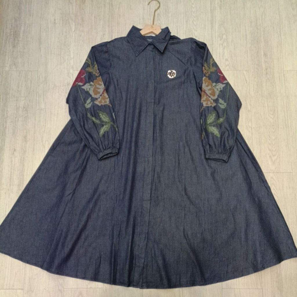 TUNIK LAGOSI MIX BORDIR DILENGAN PREMIUM