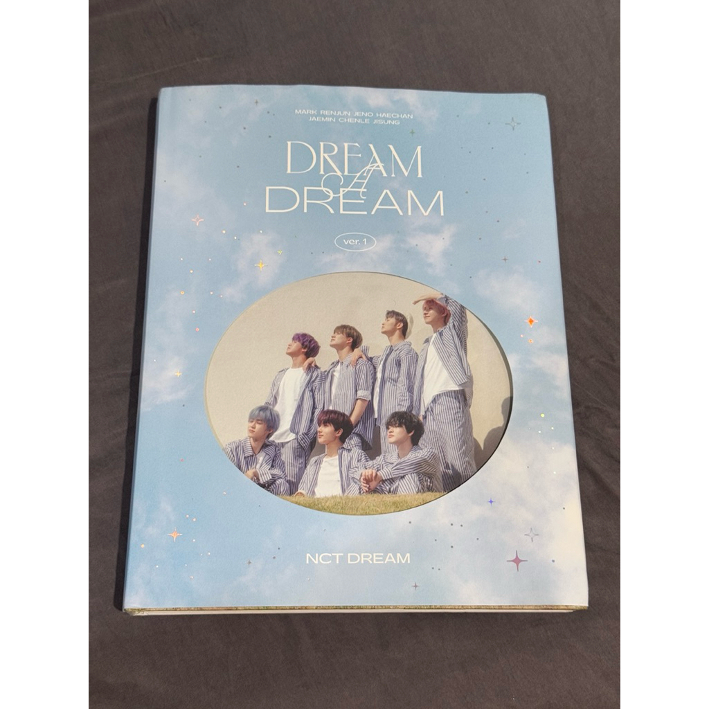 OFFICIAL photobook nct dream a dream ver.1 7dream mark jeno jaemin haechan renjun jisung chenle