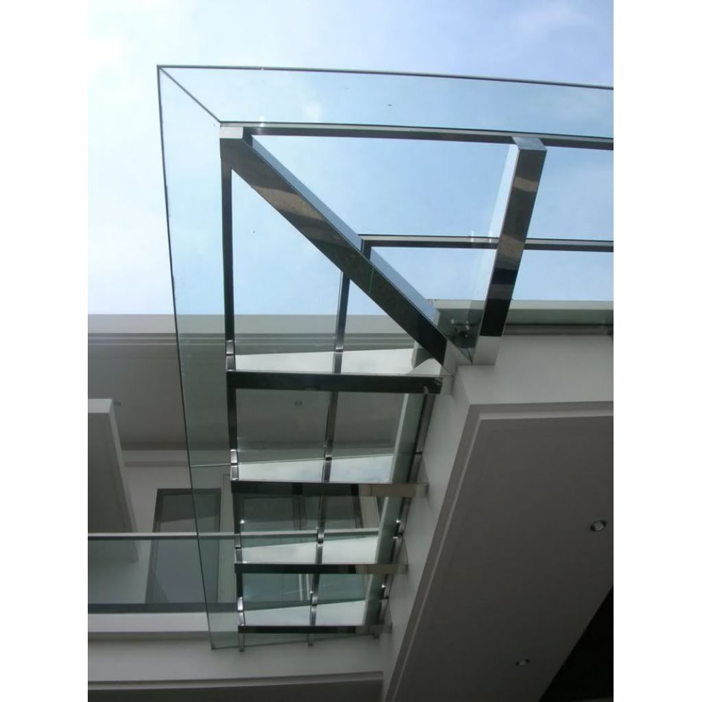 kanopi kaca tempred 10 mm