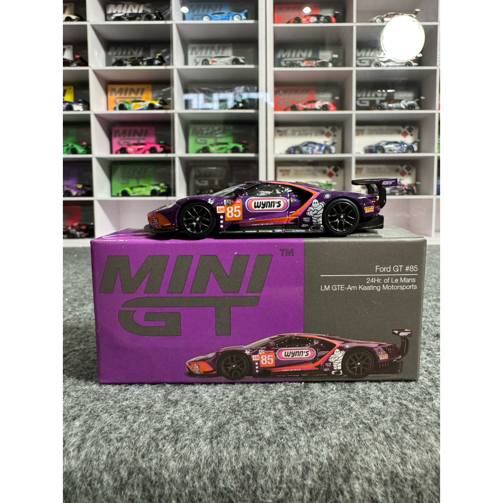 Mini GT Ford GT 24 Hrs Of Le Mans LM GTE-am Keating Motorsports