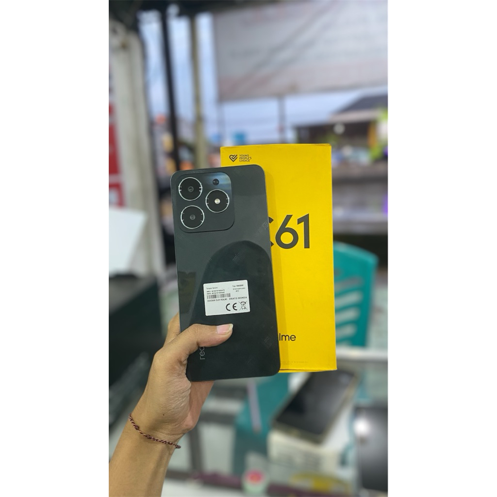 REALME C61 8/128 handphone second