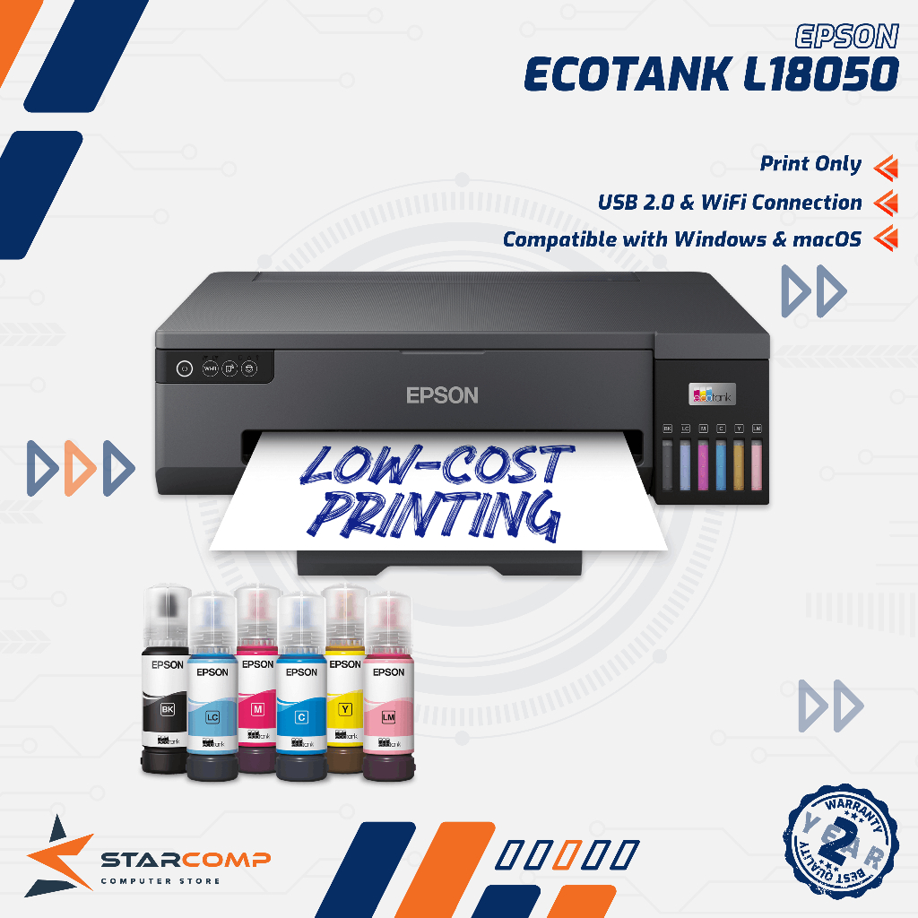 Epson L18050 Printer A3 / A3+ Ink Tank Wireless