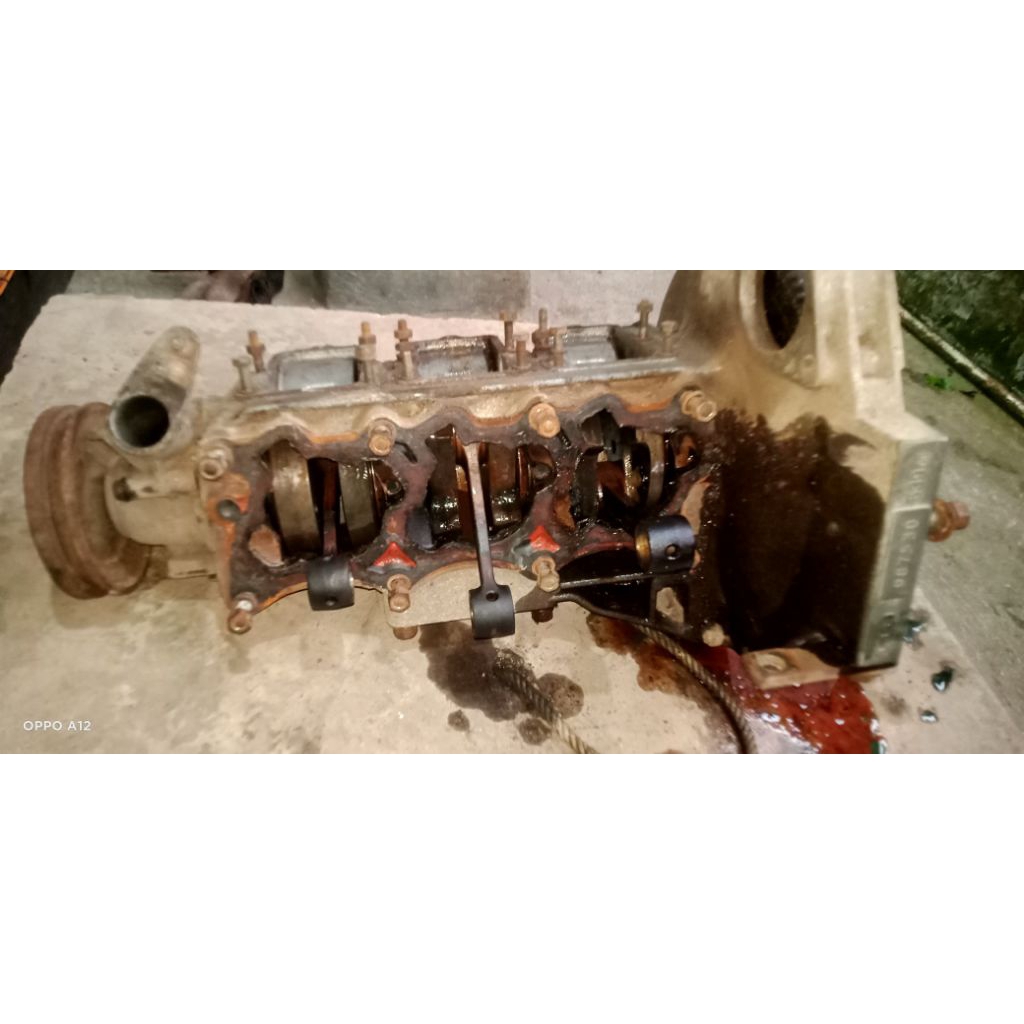 Mesin Set Rengkes Kruk As Stang Seker Suzuki ST20 Truntung LJ50