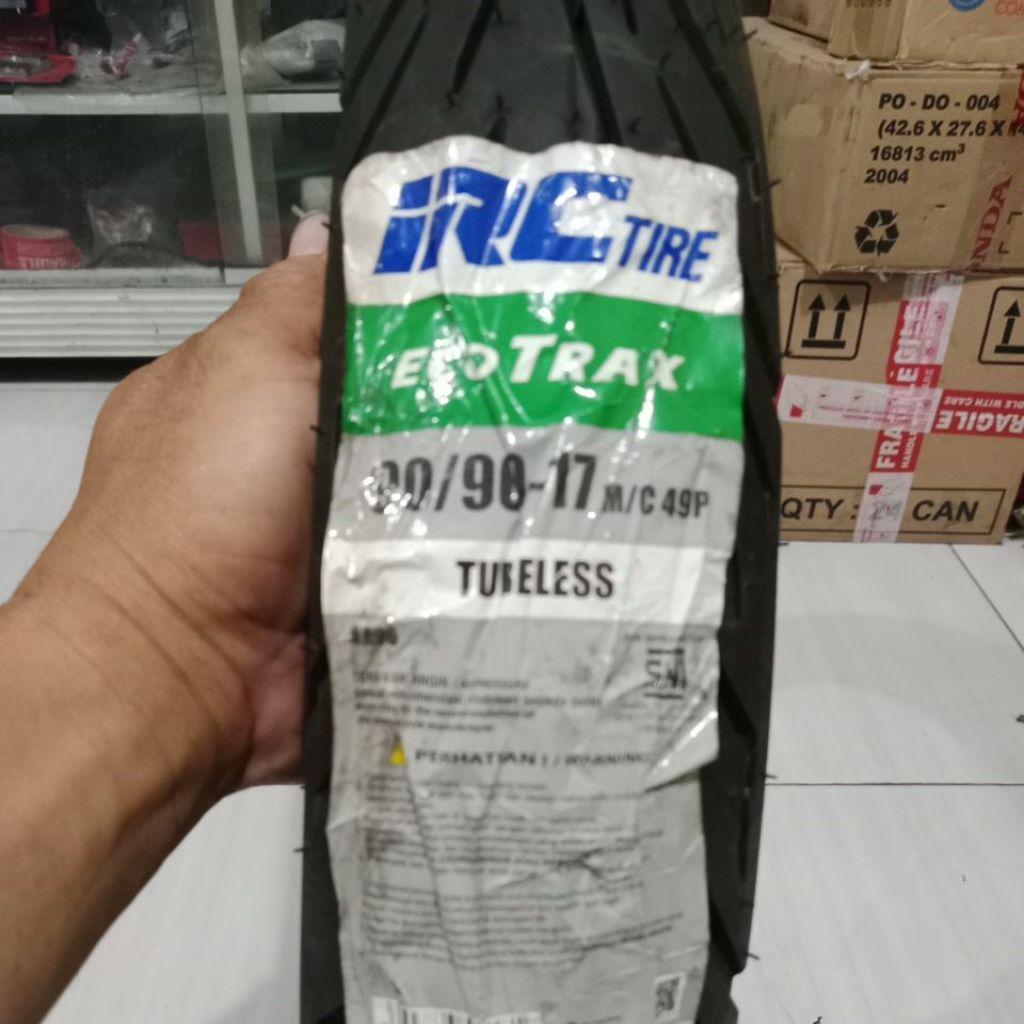 Ban Motor Tubeless IRC ECOTRAX NR96  90/90 Ban Motor IRC Ring 17