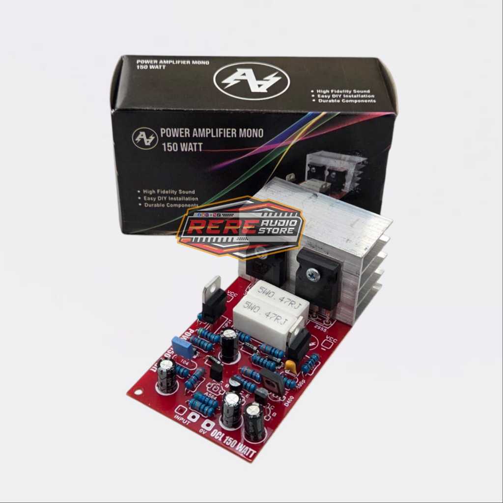 Power OCL 150 Watt Mono + Heatsink TR2955/3055