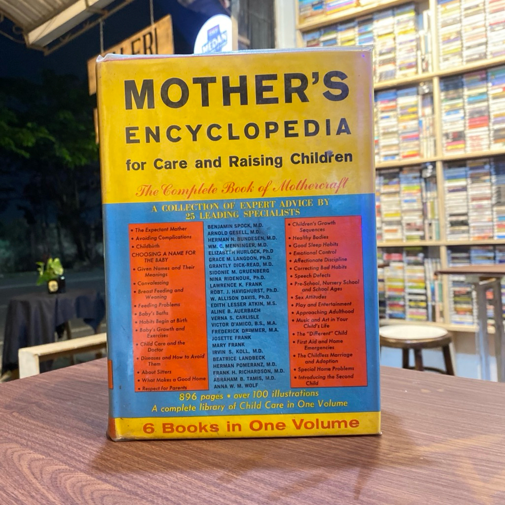 BUKU [HARDCOVER] MOTHER'S ENCYCLOPEDIA FOR CARE AND RAISING CHILDREN - A COLLECTION OF EXPERT ADVICE