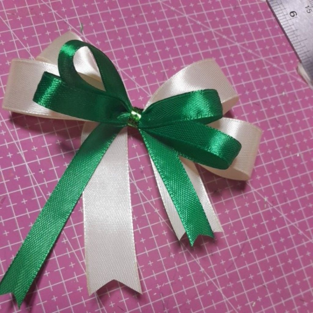 pita jadi hiasan hampers/parsel idul fitri, idul adha, natal hantaran seserahan nikahan pita buket p