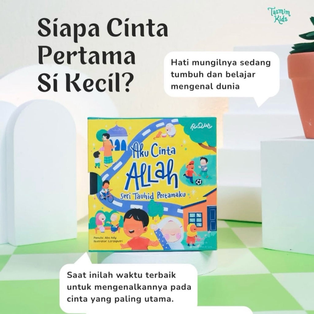 READY TASMIM KIDS AKU CINTA ALAH seri Tauhid Pertamaku / BUKU ANAK / BUKU ANAK TAUHID / BUKU ANAK IS