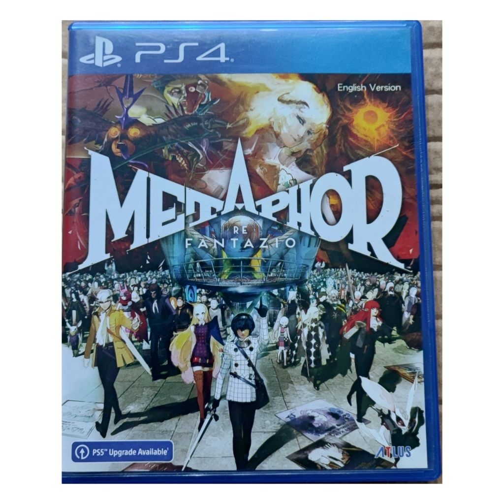 BD Kaset PS4 Metaphor Re Fantazio