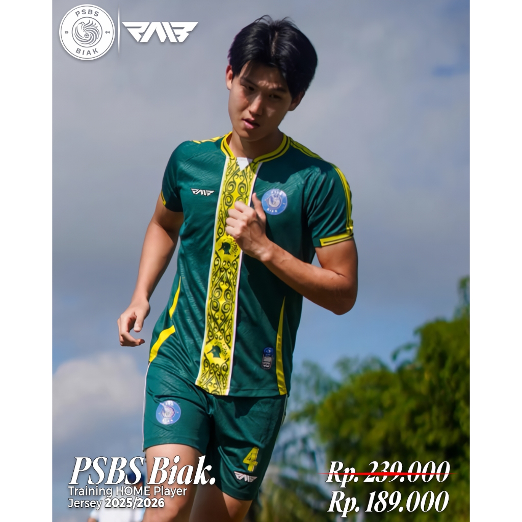 TRAINING HOME PLAYER PSBS BIAK | Jersey Only