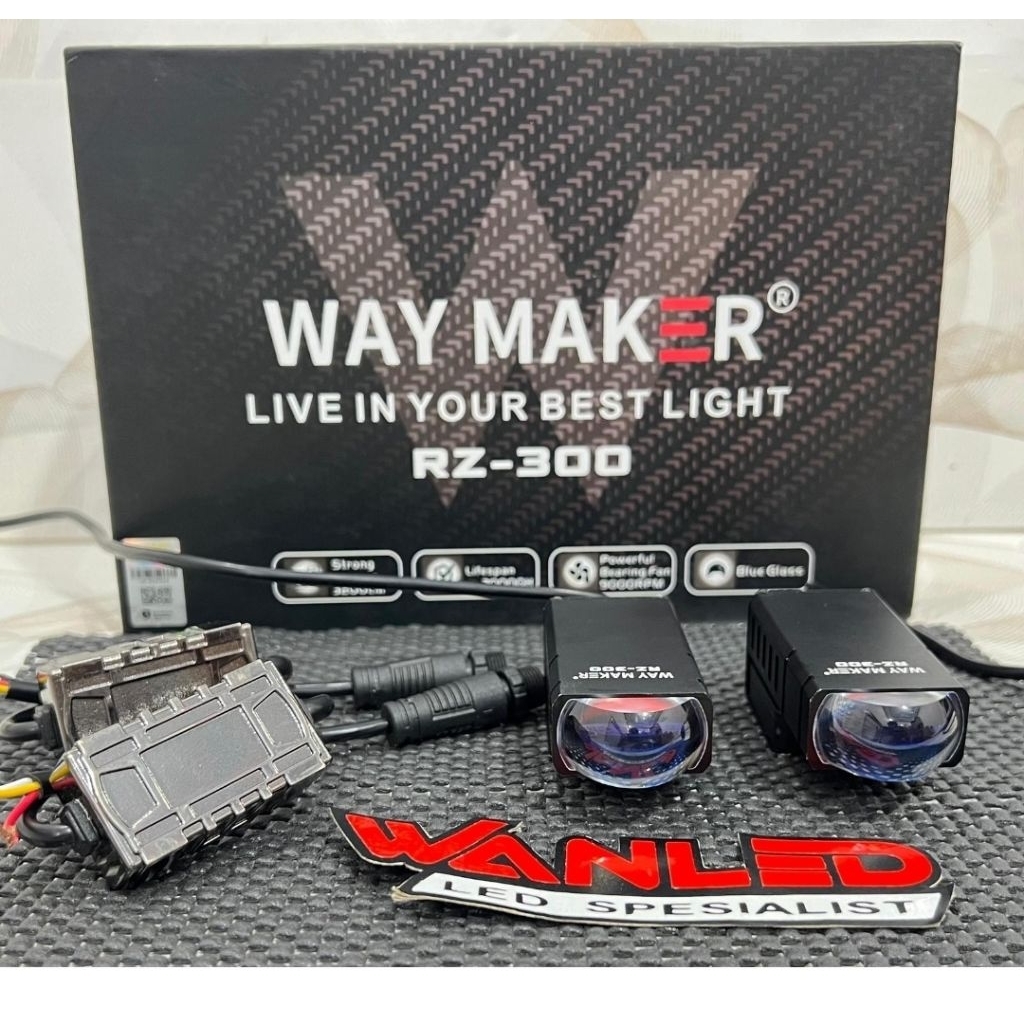 LAMPU SOROT MINI SLIM WAY MAKER RX-300
