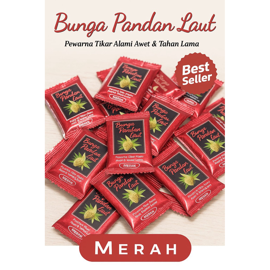 Pewarna Tikar Pandan Merah Pewarna Anyaman Bambu Besek Rotan Warna Kuat Awet