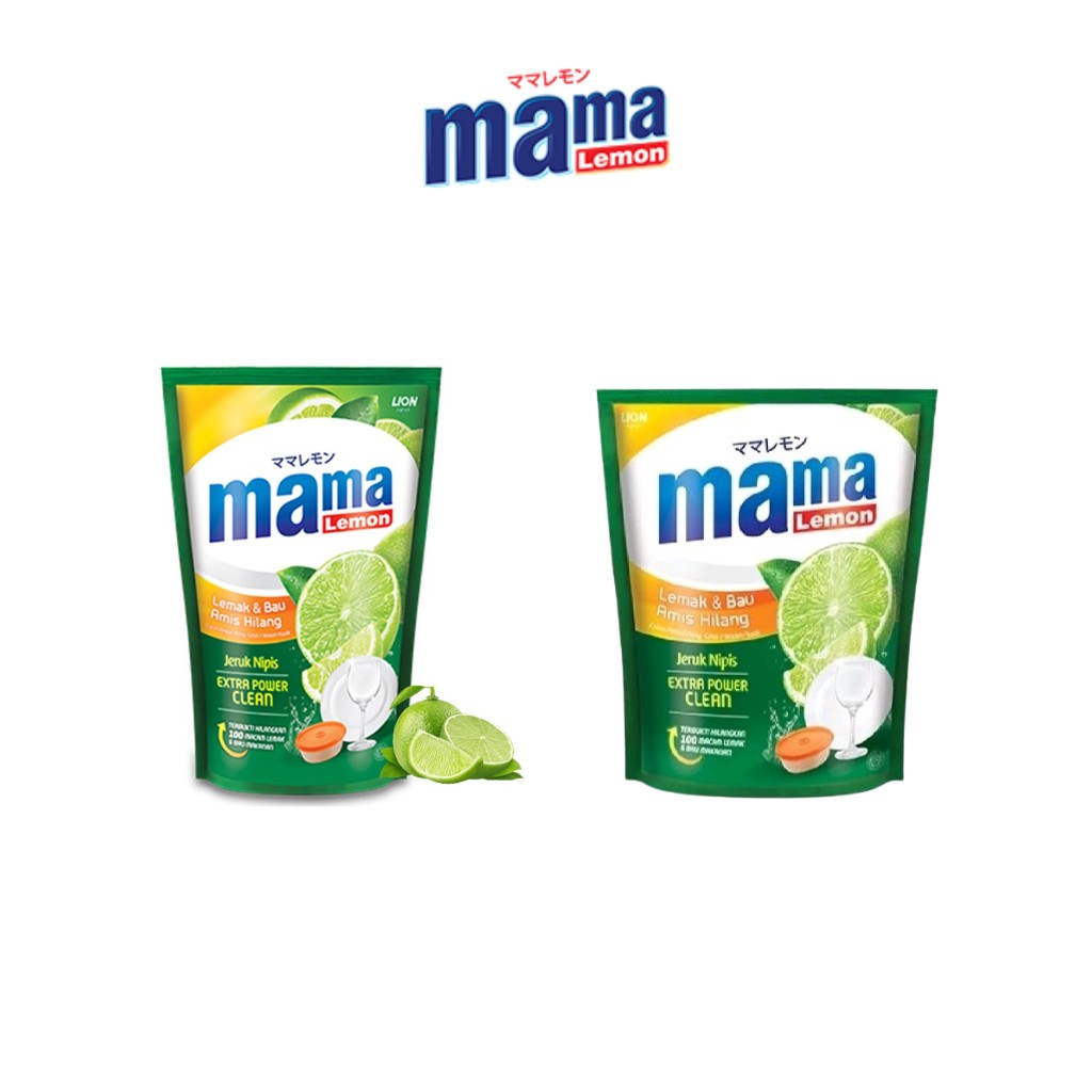 Sabun Cuci Piring Mama Lemon 950 ml dan Sunlight 910 ml