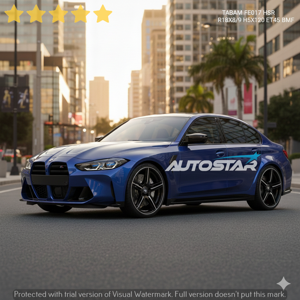 VELG MOBIL BMW F30, BMW E46, BMW Seri 4 (F32, F33, F36) BMW Seri 5 (E34, E39, E60, F10, G30) BMW Ser