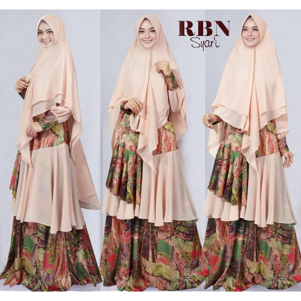 TIERED CASCADE SET SYAR’I WANITA - House of RBN