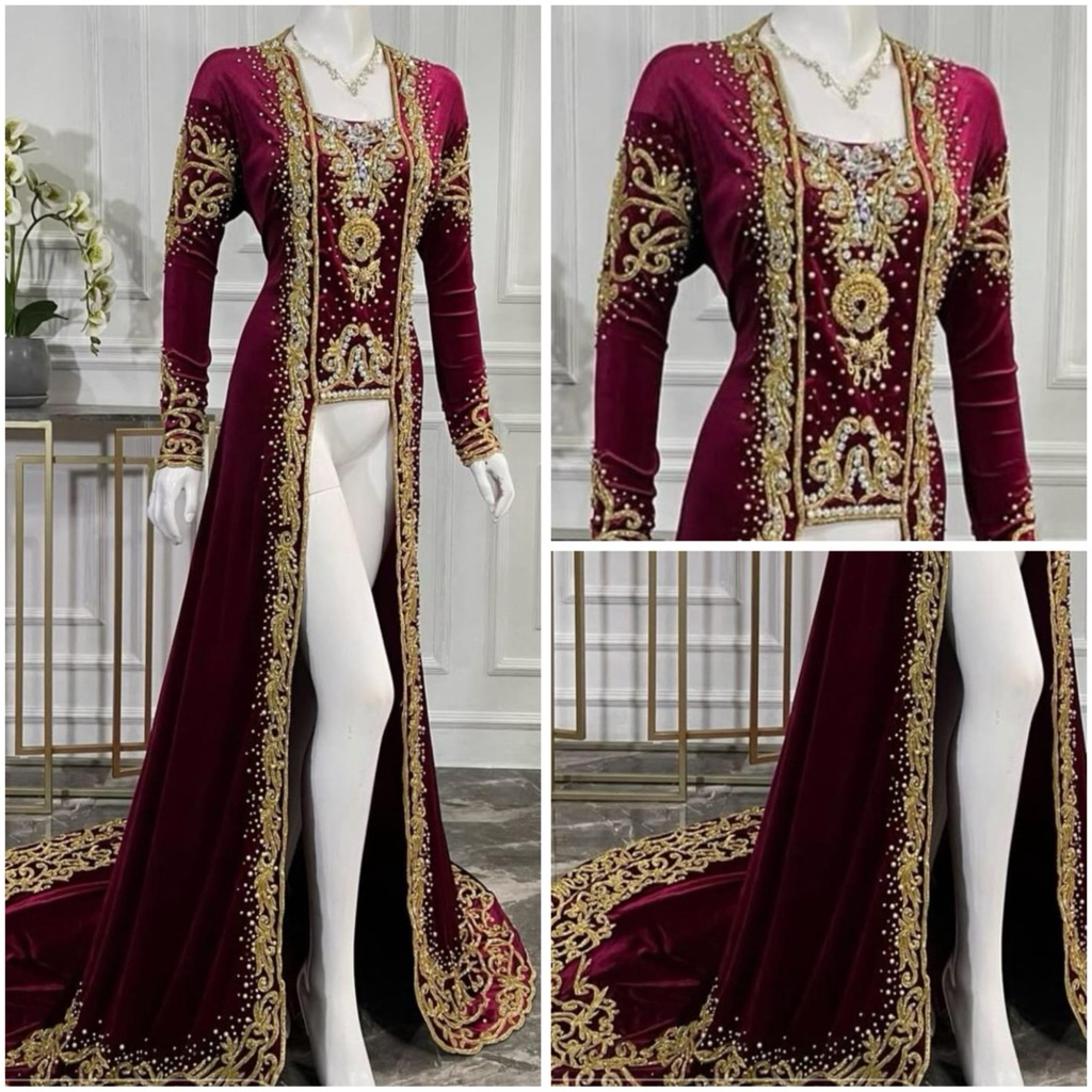 PRELOVED BLUDRU BURGUNDY