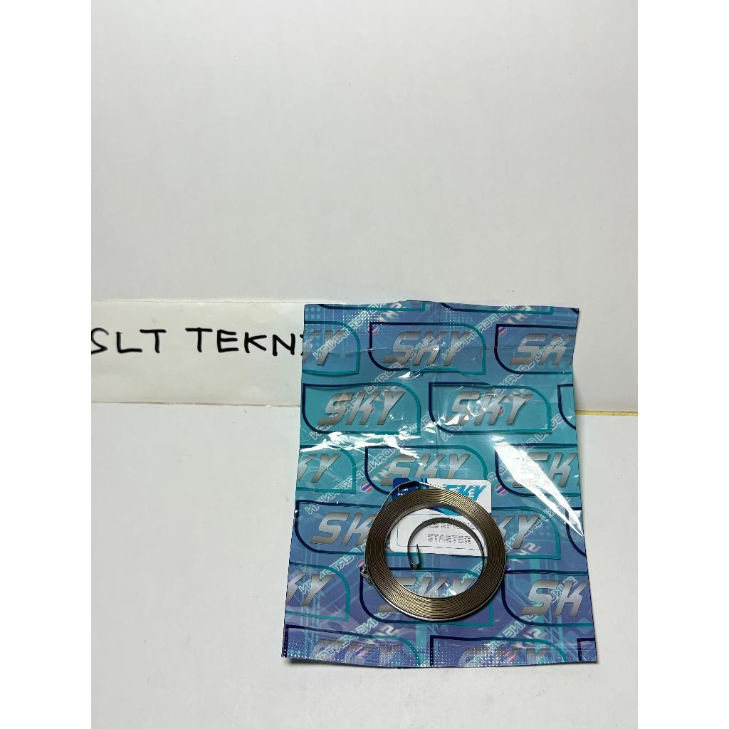 Per Starter Rewind Spring BG 328 TU26 Tarikan Recoil Stater Engkol Mesin Semprot Potong Rumput 318