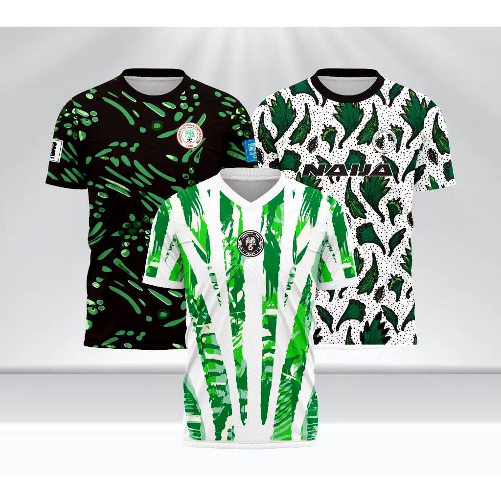 JERSEY NIGERIA 2026 HOME AWAY PREMATCH GRATIS NAMA DAN NOMOR PUNGGUNG