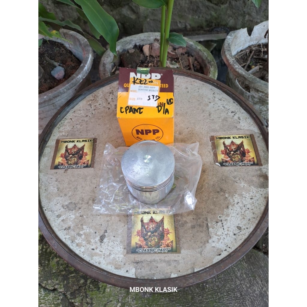 seher piston kawasaki kz200 oversize standar BARU NPP piston seher binter merzy kz200 oversize 0 pis