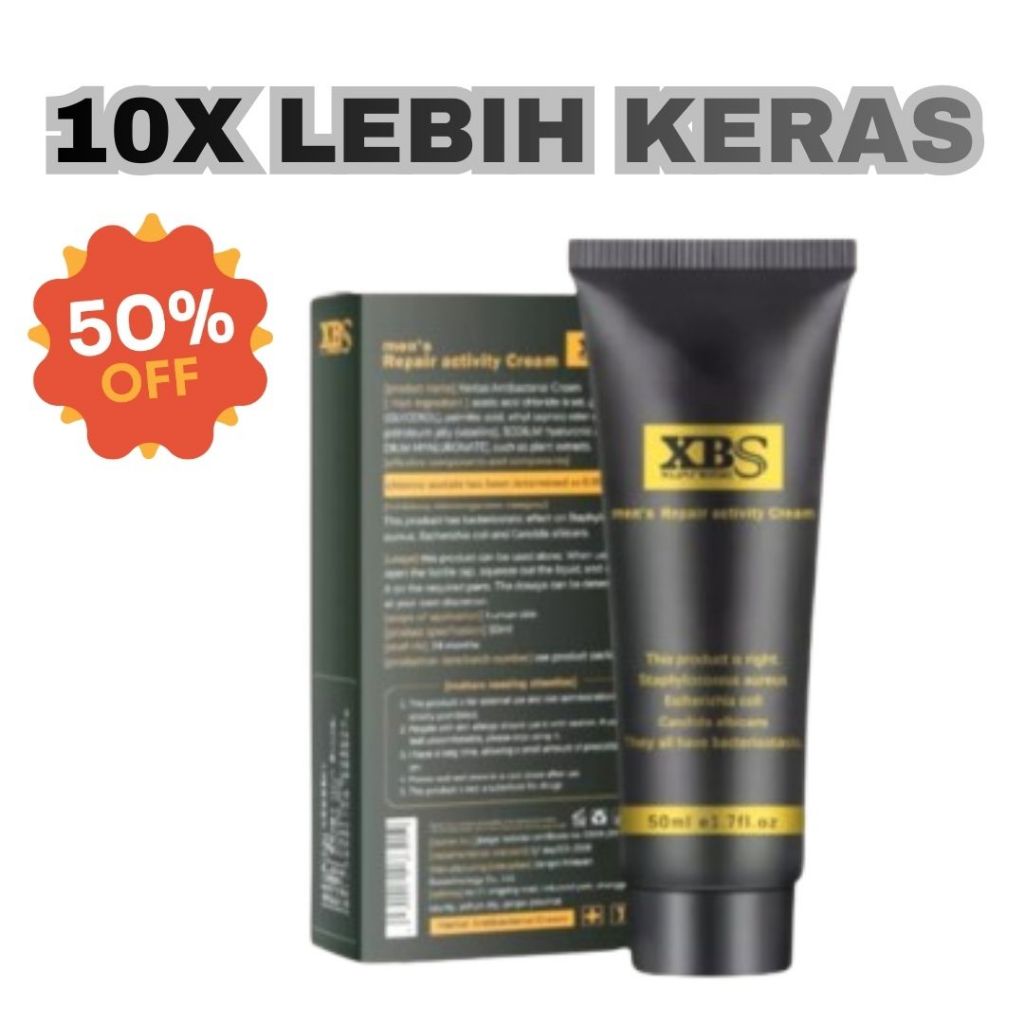 TERLARIS Obat Pembesar XBS herbal pembesar pennis kelaminn pria mr p asli panjang BPOM ampuh permane