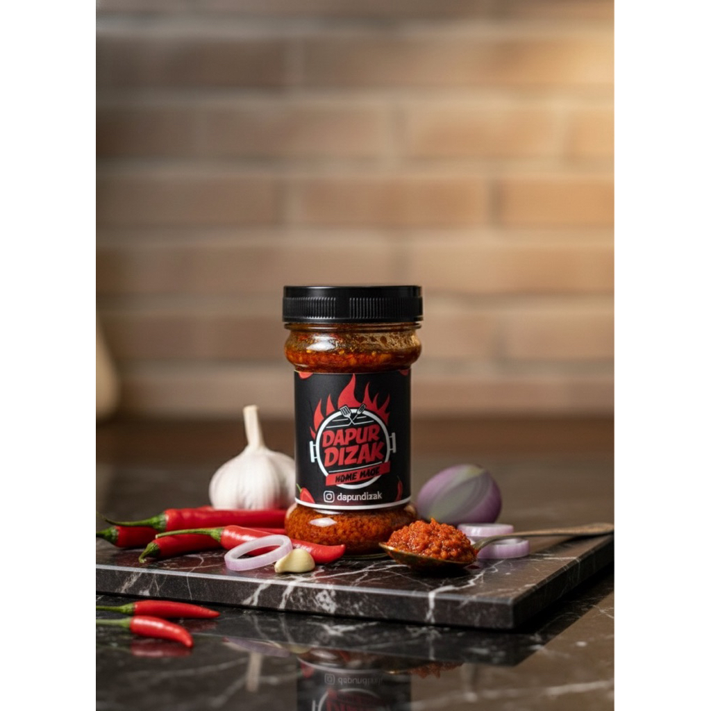 Sambal Baby Cumi Dapur Dizak