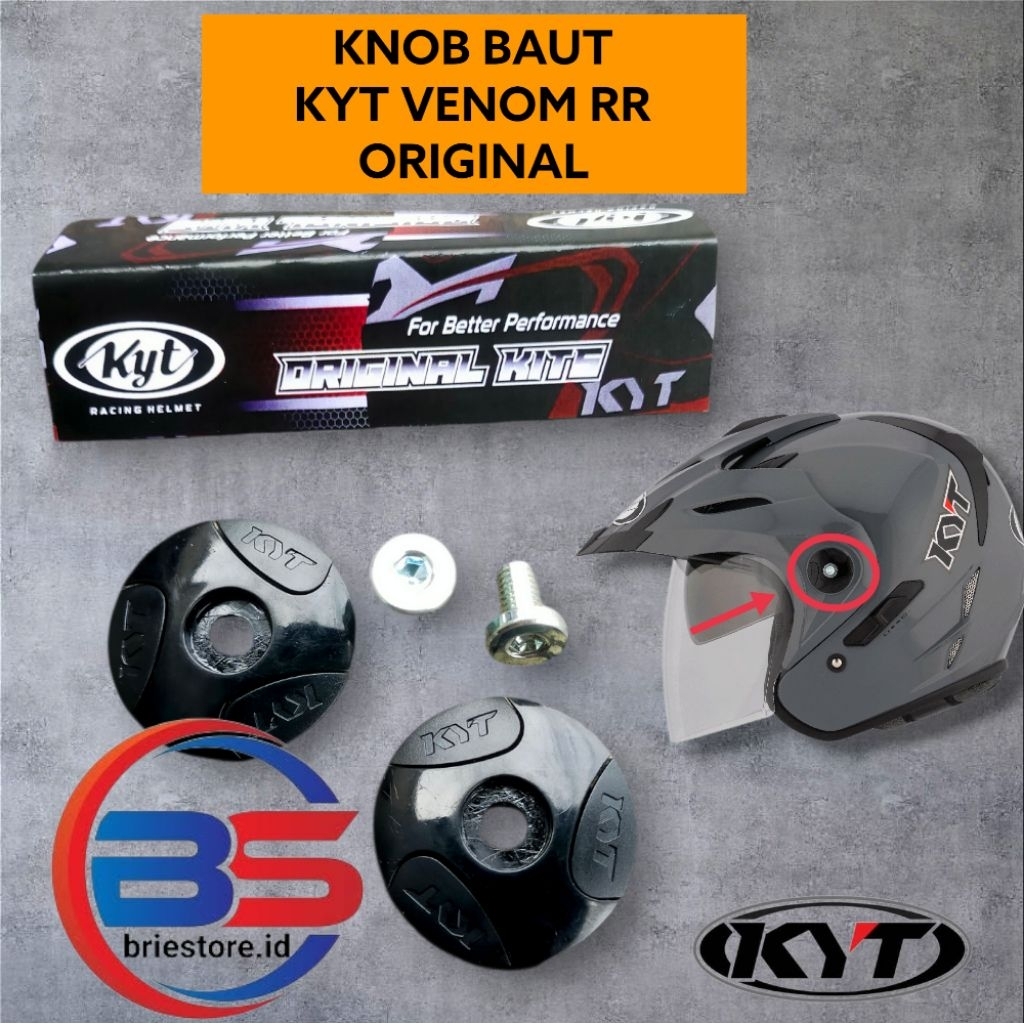KNOB baut ORI KYT venom rr Ventilasi part original