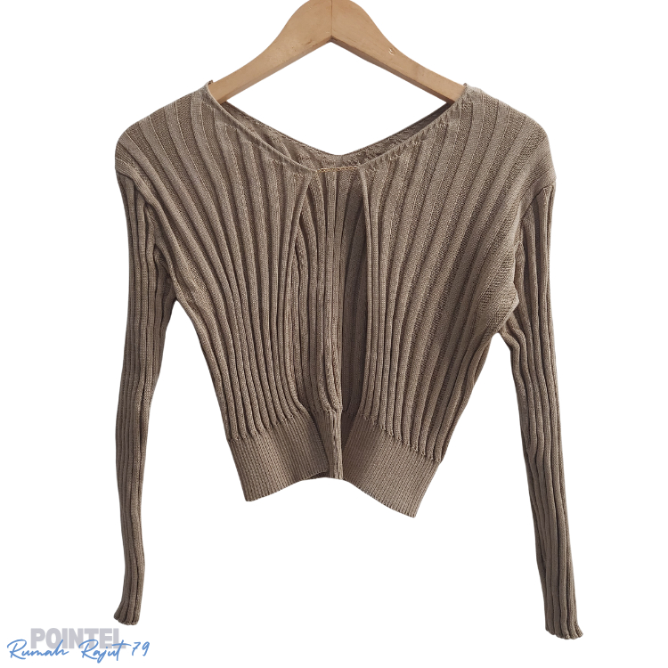 Larisa-Outer knit wanita/outer rajut/outer wanita terbaru/knit rajut outer