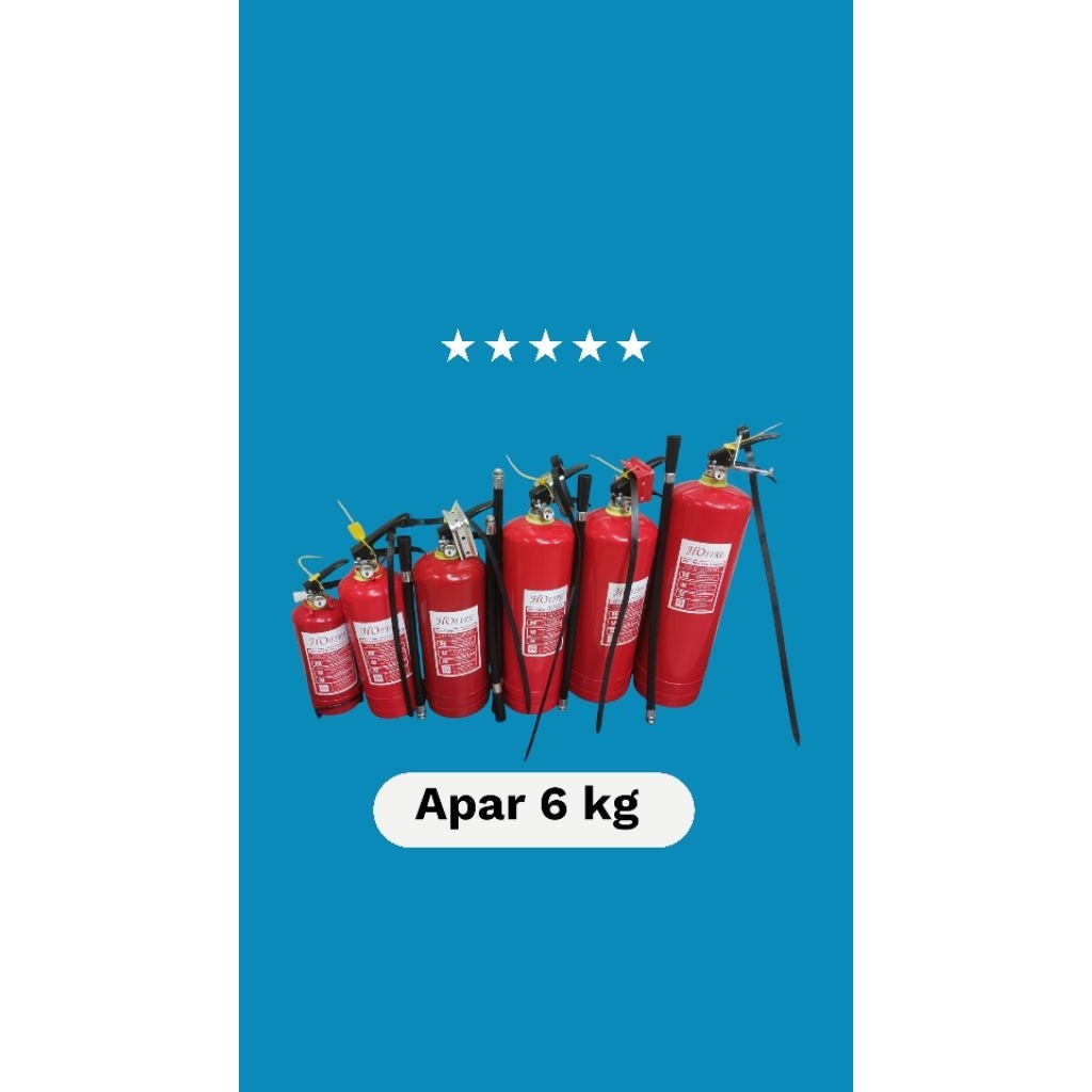 Tabung Apar 6kg ABC Powder / Apar 6 kg