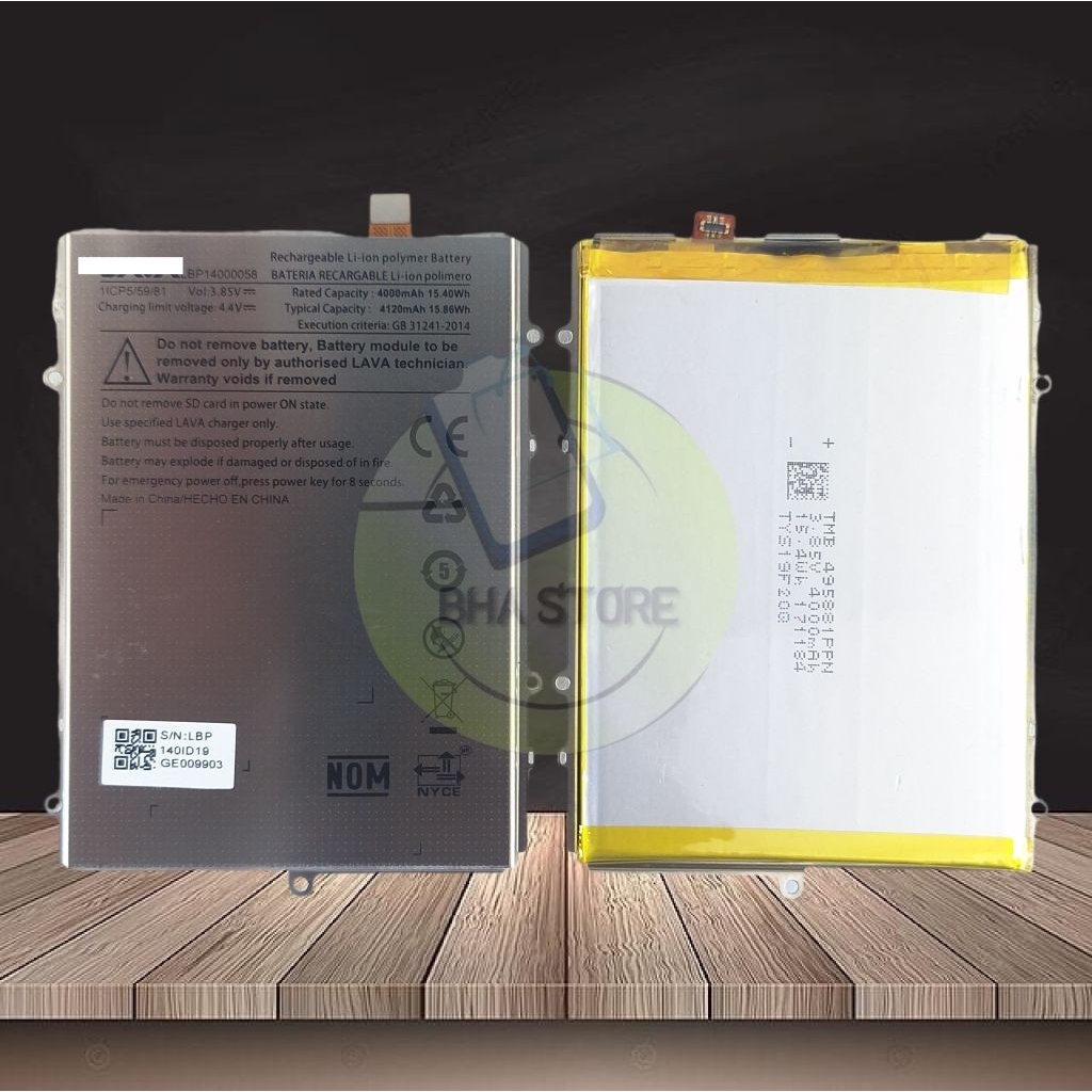 BATERAI BATRE LBP14000058 FOR LAVA V+ 6 PRIME BATRERY