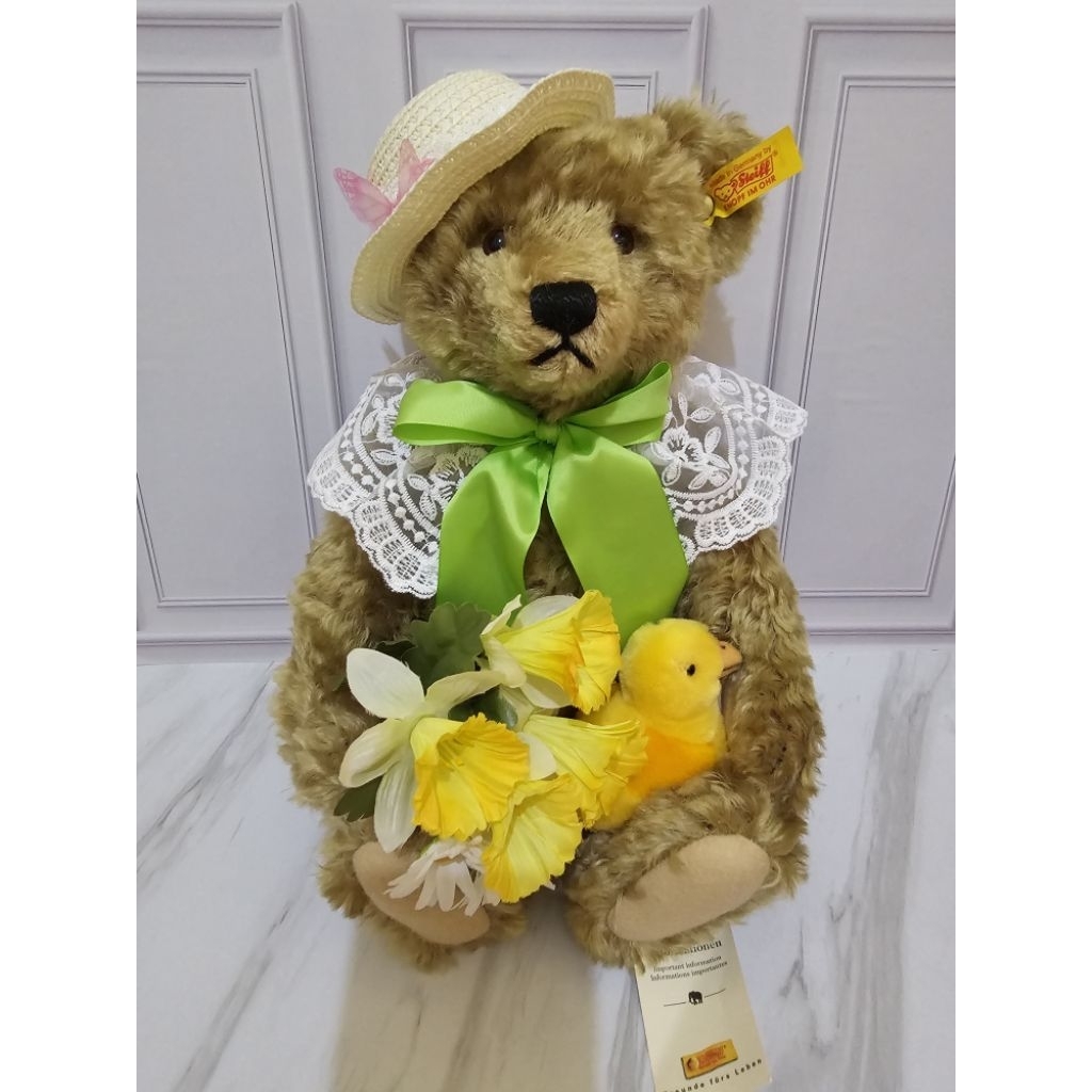 Teddy Bear Rare Steiff Mohair Spring Growling Edition