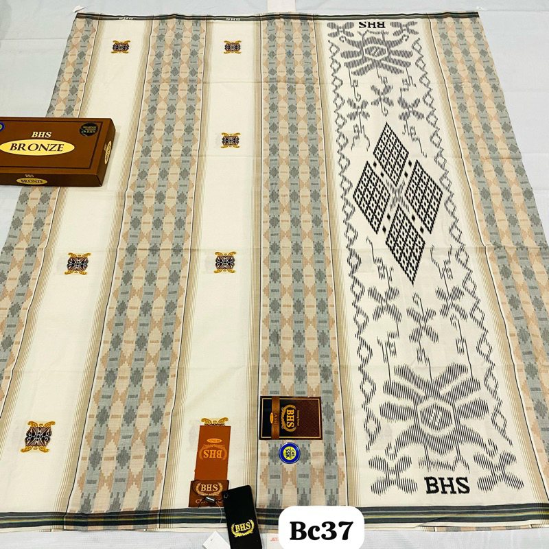 Sarung BHS Clasic Bronze type SONGKET timbul, SSA, SSB, SSF(COD/BAYAR DI TEMPAT)