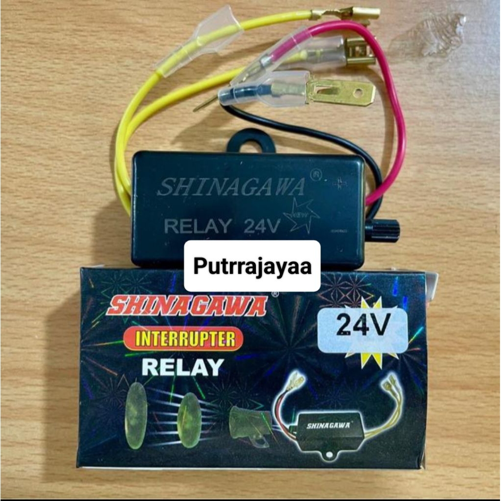 Relay Klakson Interrupter Bunyi Putus Putus DC 12V 24V Relay Modul Interupter Motor Mobil Truk Bus