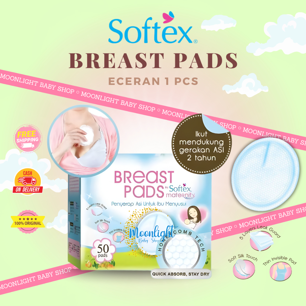 Softex Maternity Breast Pad Ecer 1pcs