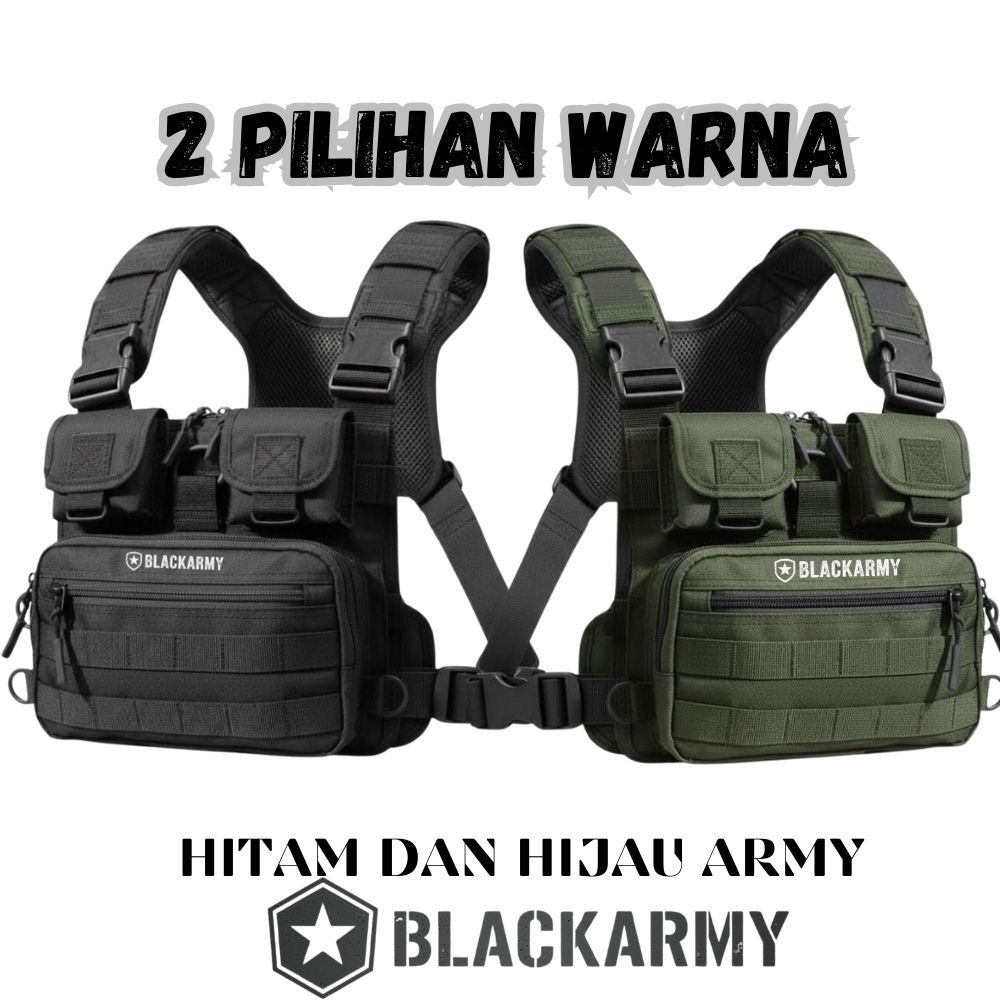 tas dada pria tactical army kekinian distro casual trendy cowok keren kekinian
