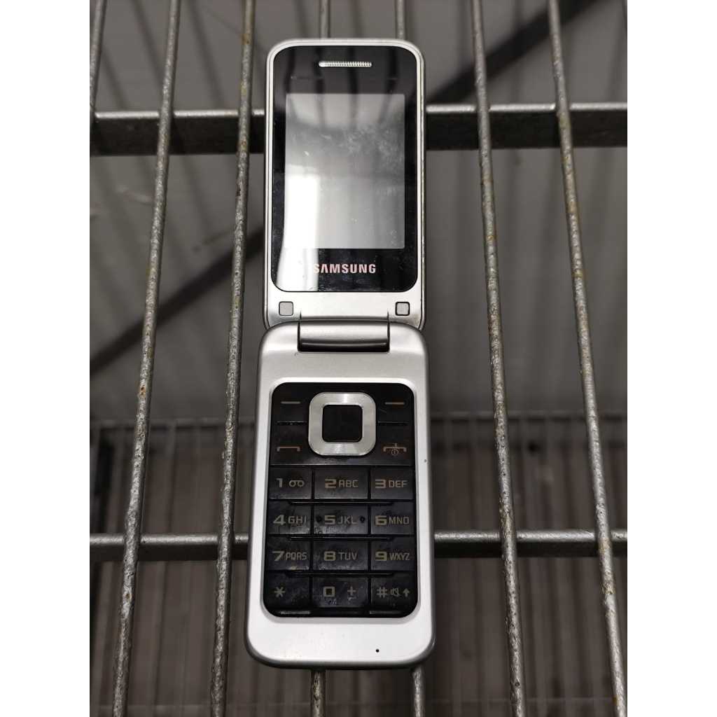 Samsung GT-C3520 Flip Phone/ Handphone/Hp Samsung Lipat