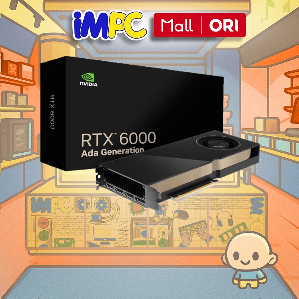 LEADTEK NVIDIA QUADRO RTX 6000 ADA GENERATION 48GB GDDR6