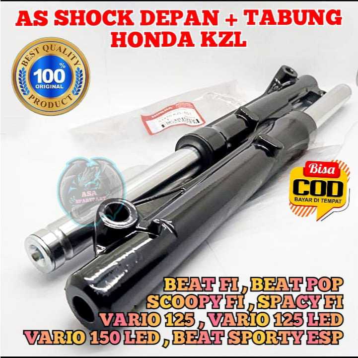 As Shock Depan + Tabung Kzl Motor Honda BeAT FI Injeksi BeAT ESP BeAT Street BeAT Pop , Scoopy FI Sc