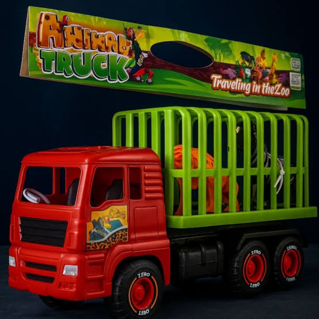 Mainan Anak TRUK Animal OCT6117 , Truk Bak Pasir 40 cm TTP 888 READY MANADO