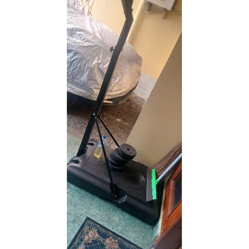 ring basket portabel | tiang basket